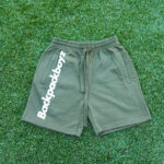 Backpack Boyz Terry Cloth Shorts Green