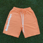 Backpack Boyz Terry Cloth Shorts Orange