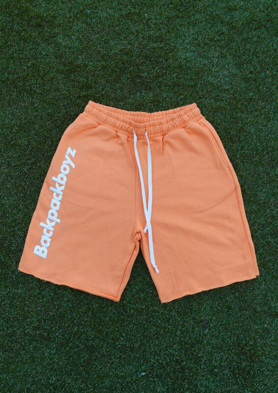 Backpack Boyz Terry Cloth Shorts Orange