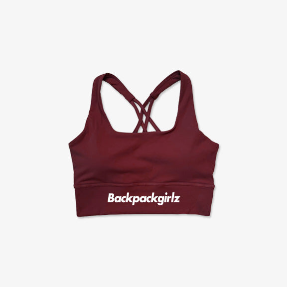 BackpackGirlz Crop Tank Top - Cabernet