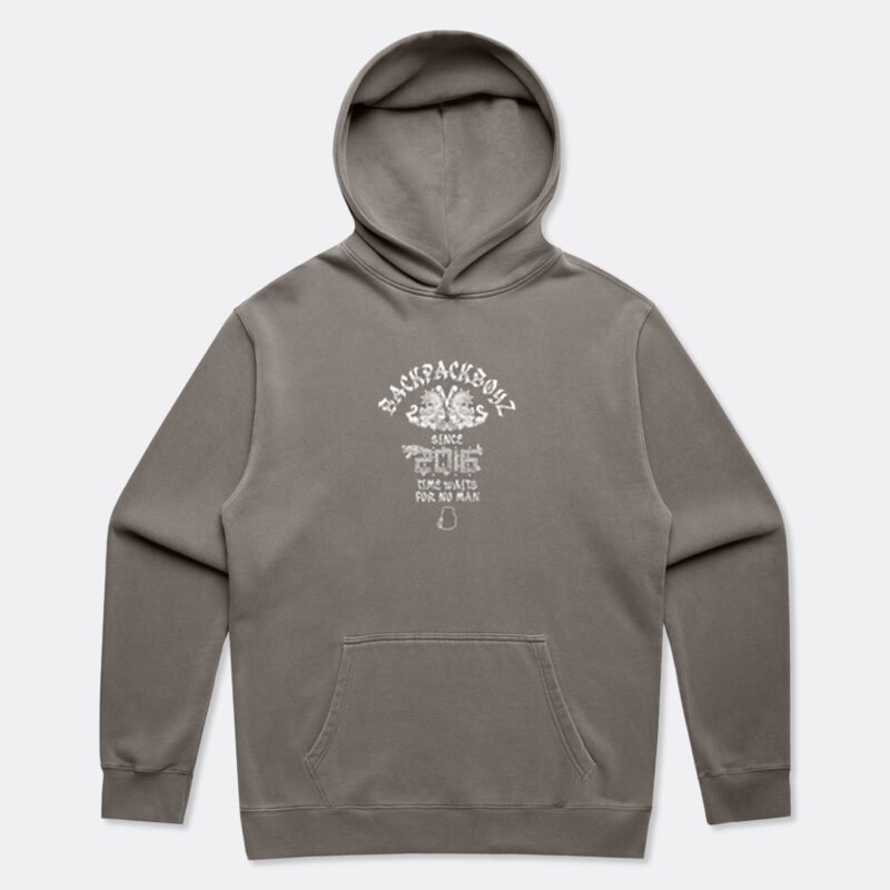 Calendar Hoodie Faded Grey