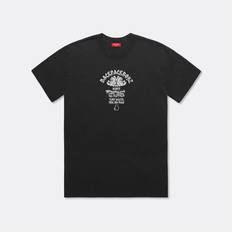 Calendar Tee Faded Black