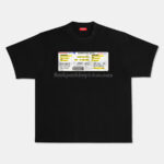 Departure Tee Black