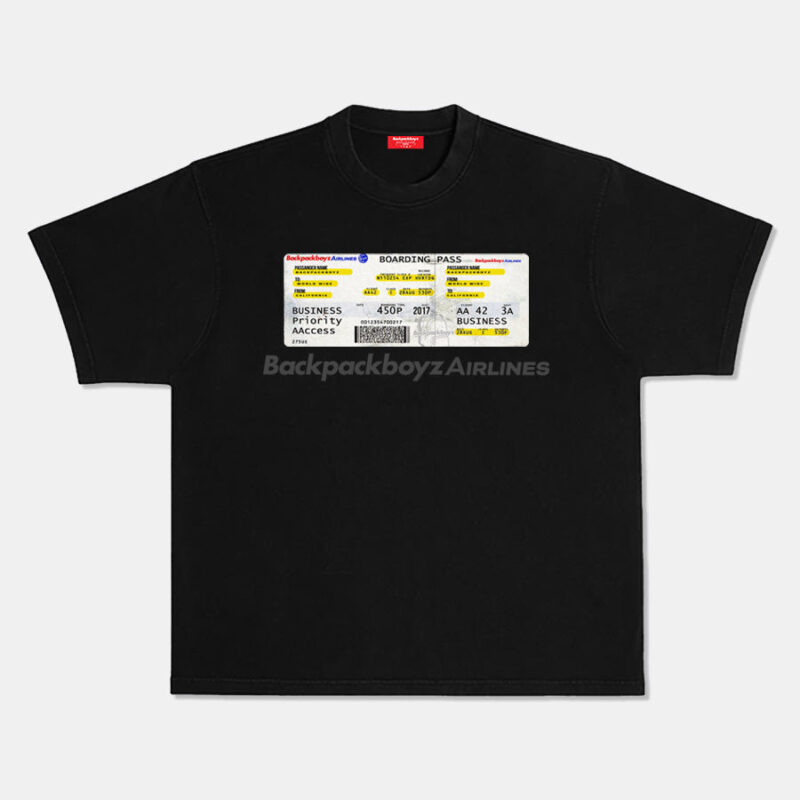 Departure Tee Black