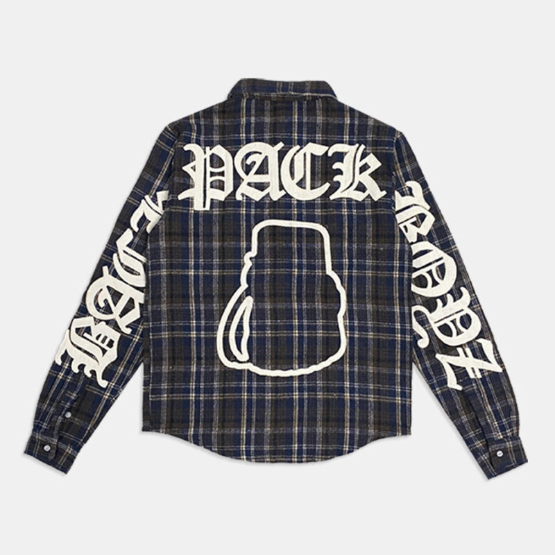 Flannel Navy Blue