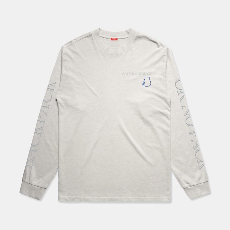 Made In LA Long Sleeve Tee Cement