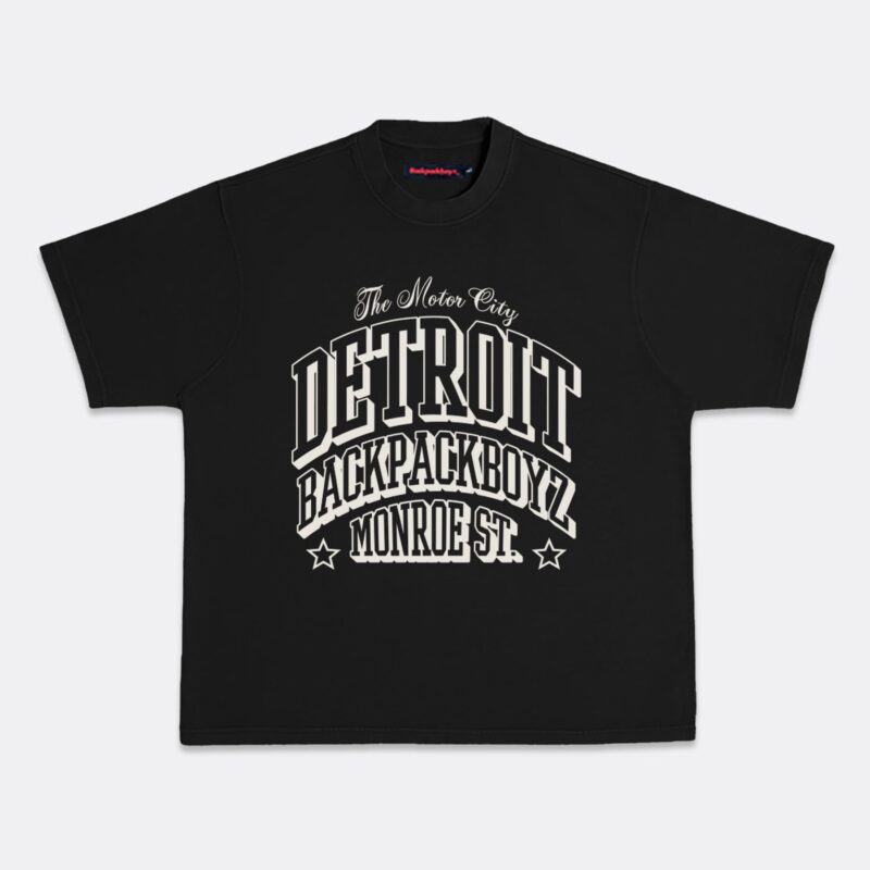 Monroe St Tee Black