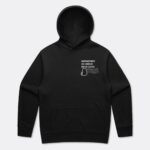 Postal Hoodie Black