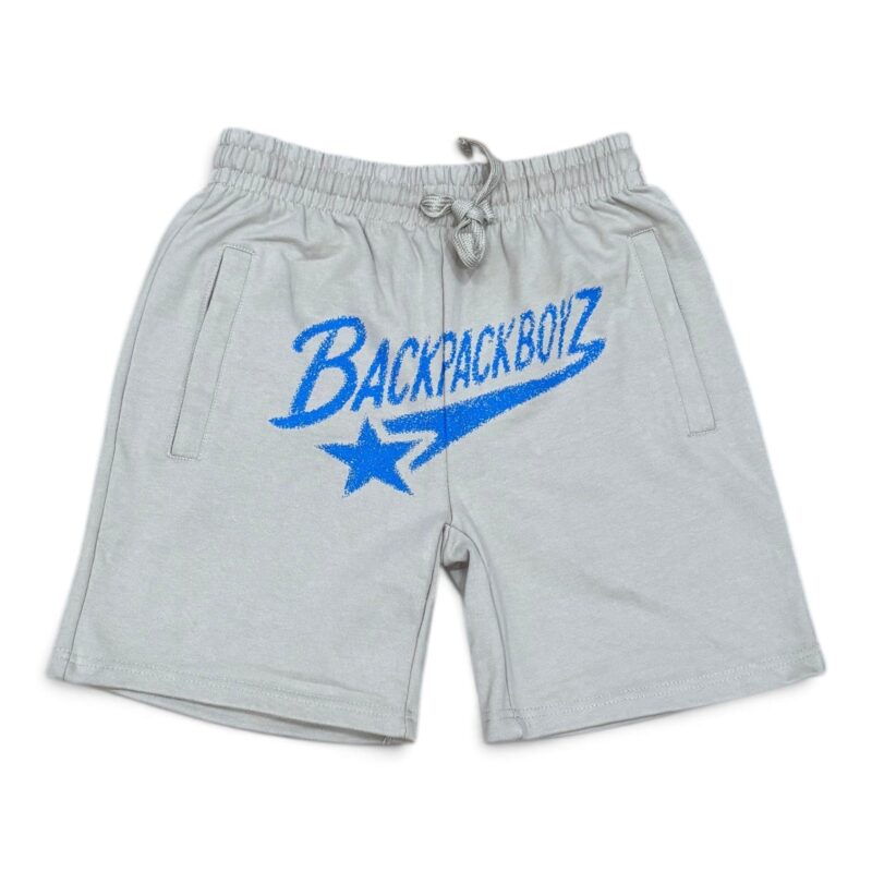 Shoot For The Stars Cargo Shorts Khaki/Blue