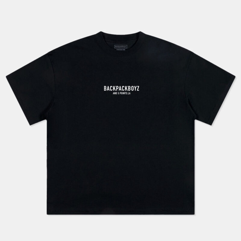 Stamped Tee Black